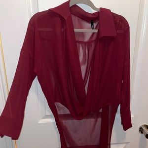 Elon Sheer High Low Top